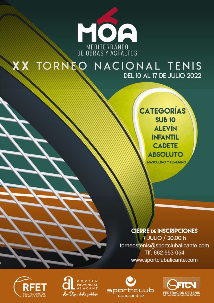 carrera Caucho Peculiar Torneos de tenis – SportClub