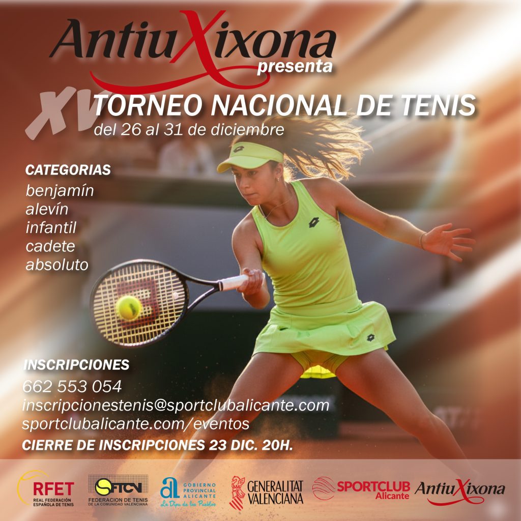 XV Torneo Nacional Antiu Xixona – Sportclub Alicante (26–31 dic)