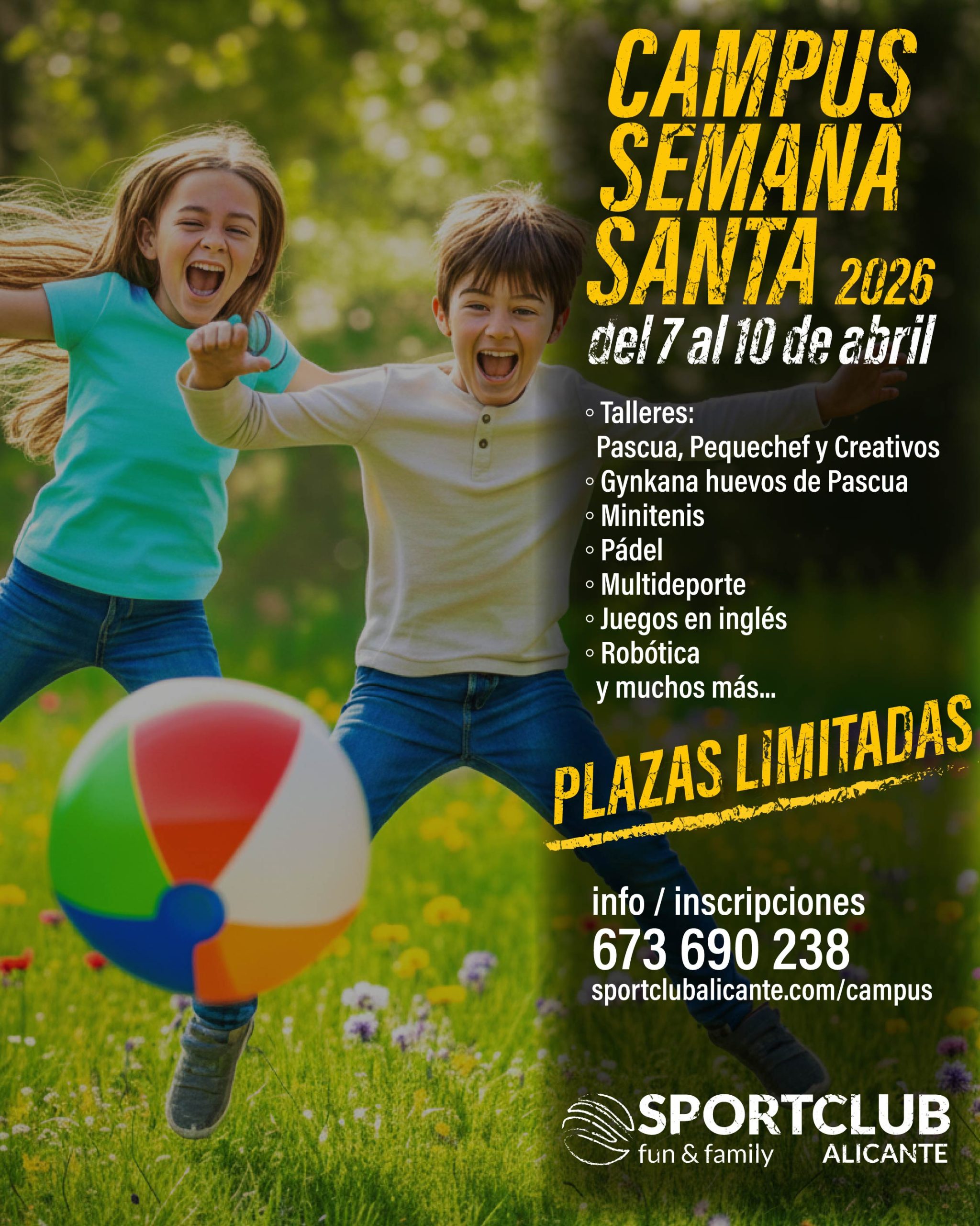 CAMPUS SEMANA SANTA 2026 – SPORTCLUB ALICANTE