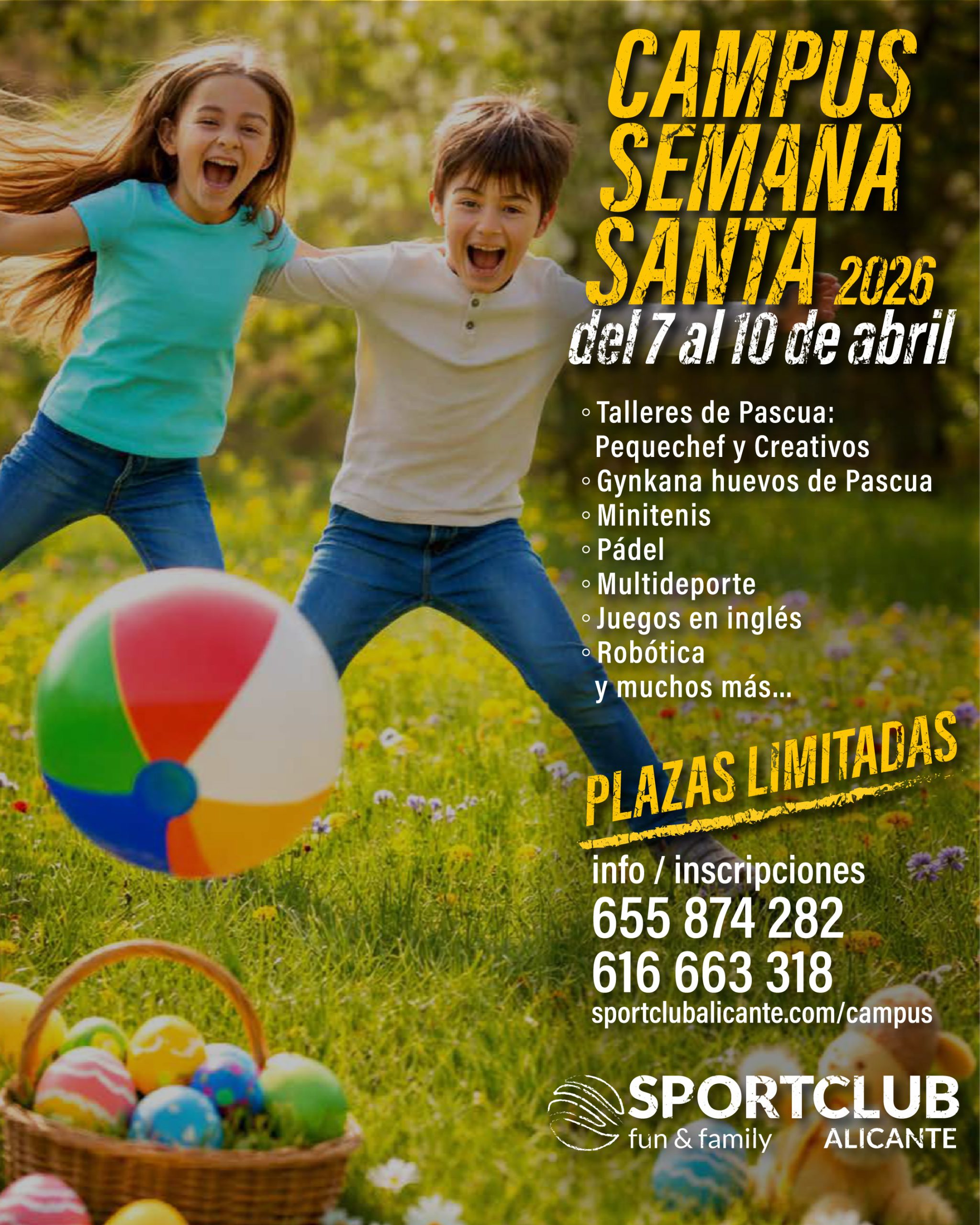 CAMPUS SEMANA SANTA 2026 – SPORTCLUB ALICANTE