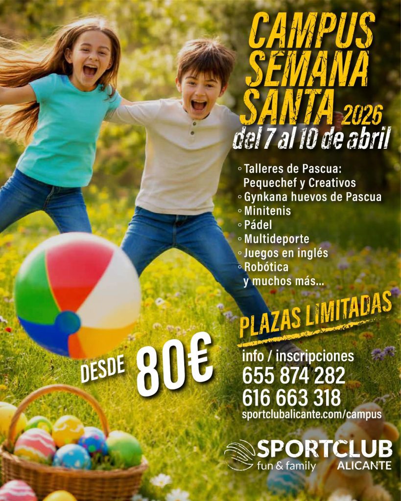 CAMPUS SEMANA SANTA 2026 – SPORTCLUB ALICANTE
