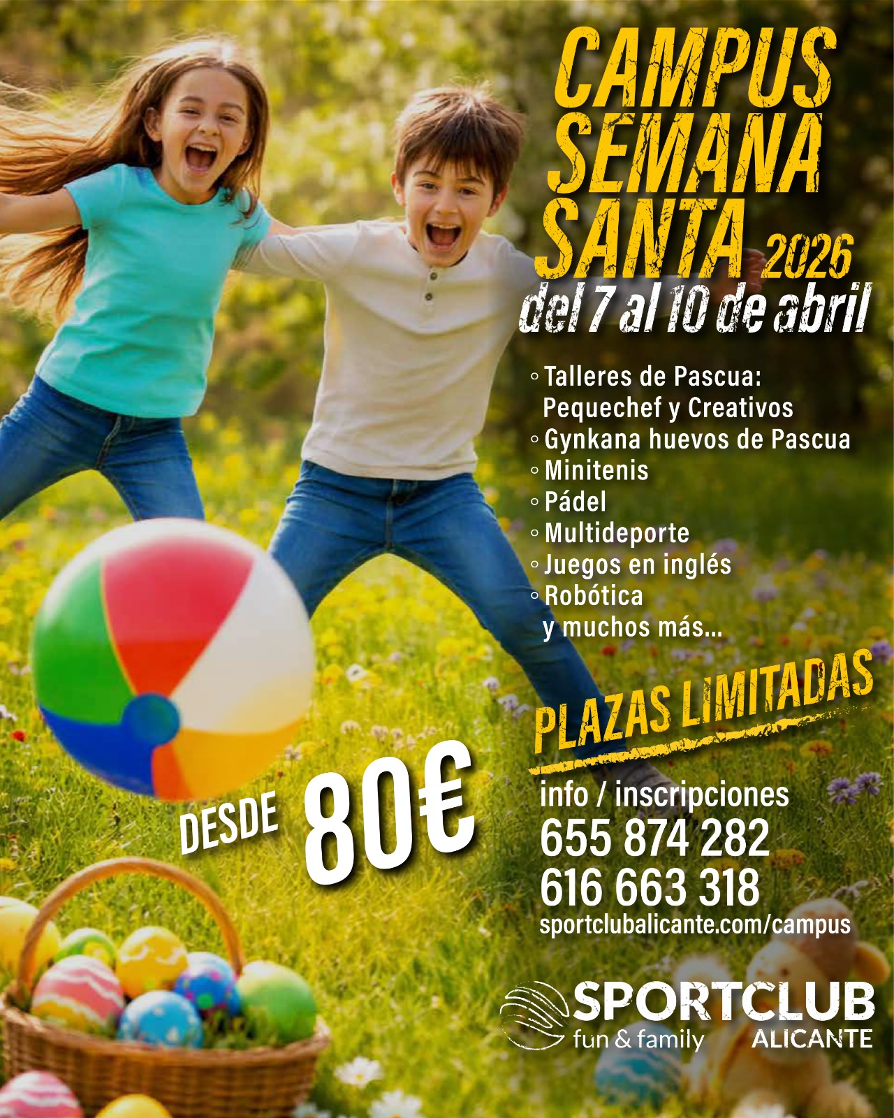 CAMPUS SEMANA SANTA 2026 – SPORTCLUB ALICANTE
